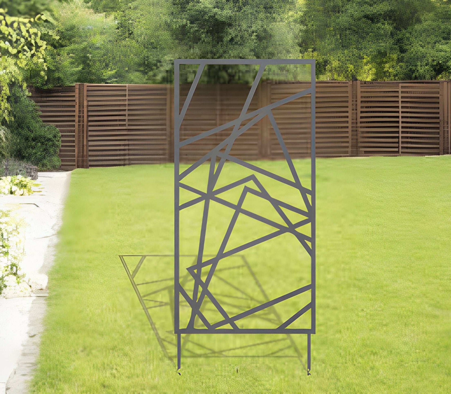outdoor metal screen panels