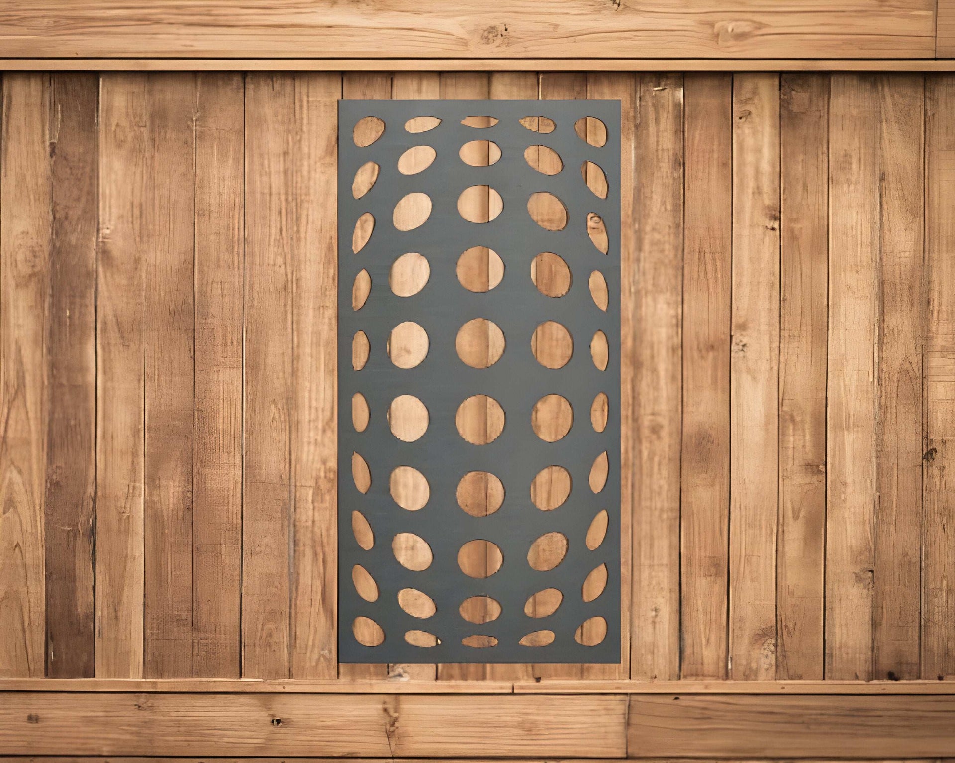 decorative metal garden screen