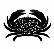 No Crabby Attitudes Sign