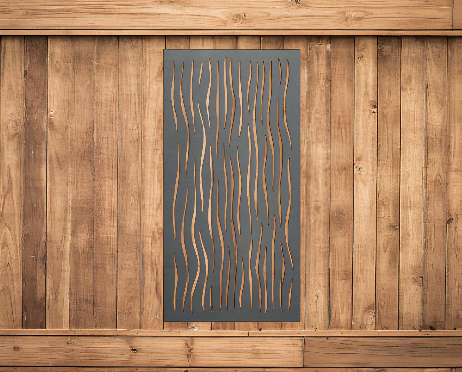 outdoor metal privacy screen
