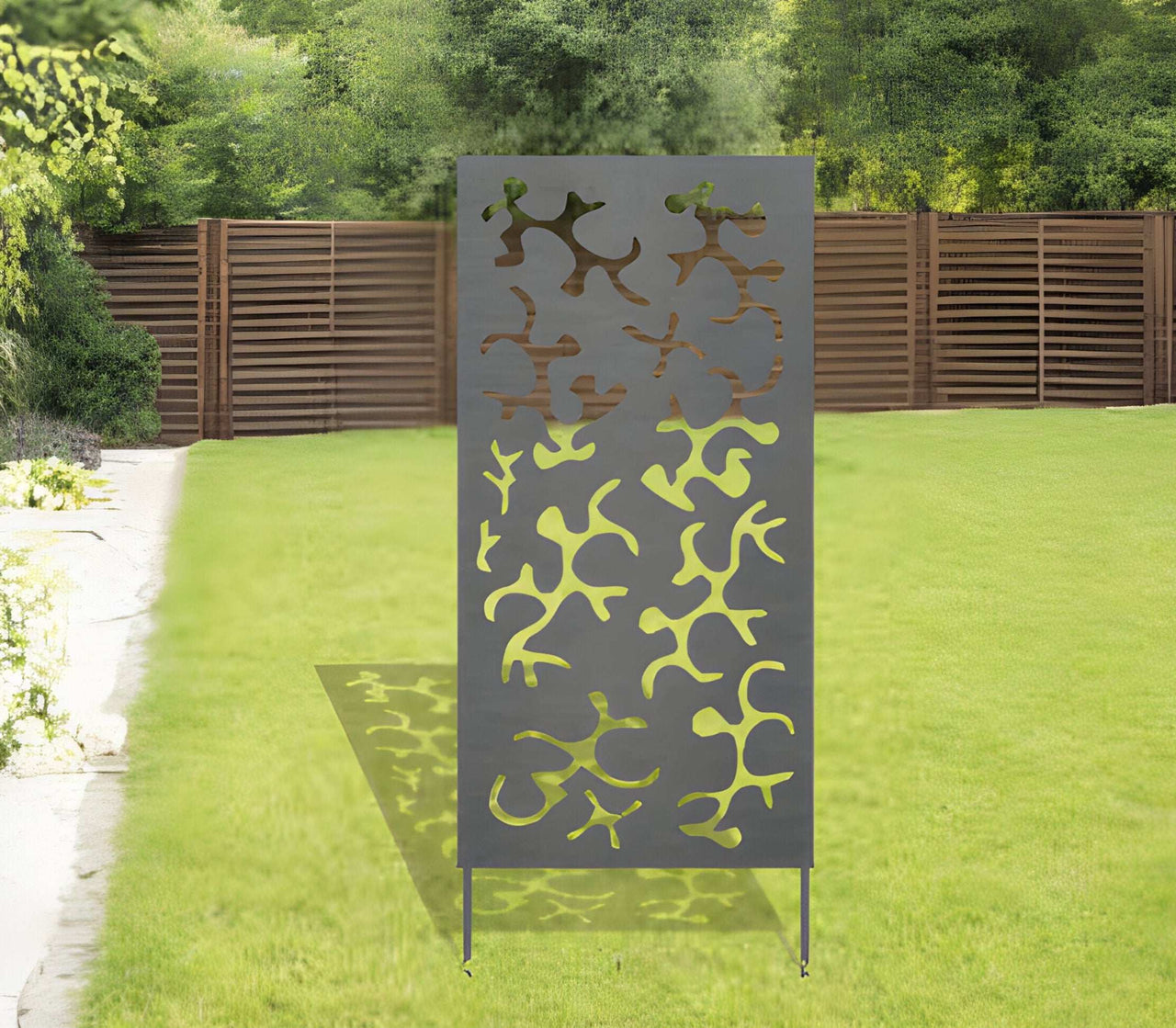 decorative metal garden screens