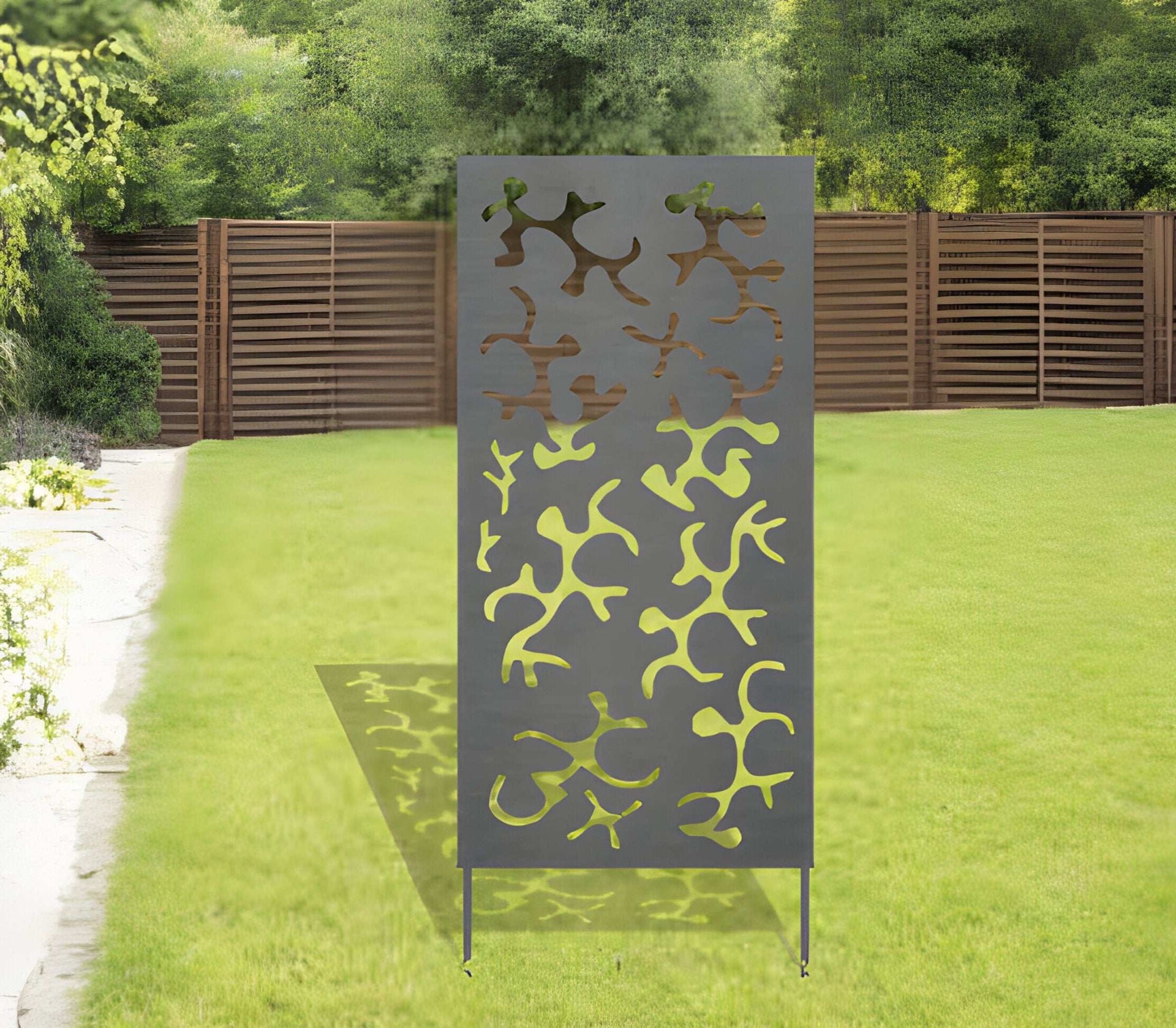 decorative metal garden screens
