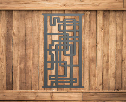 metal yard screens