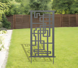 metal yard screens