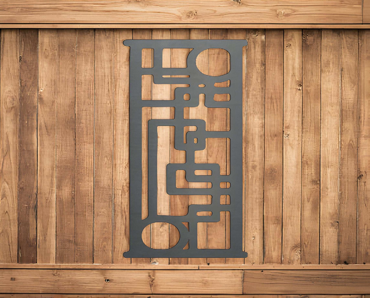 metal yard screens