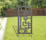 metal yard screens