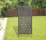 outdoor metal screen panels