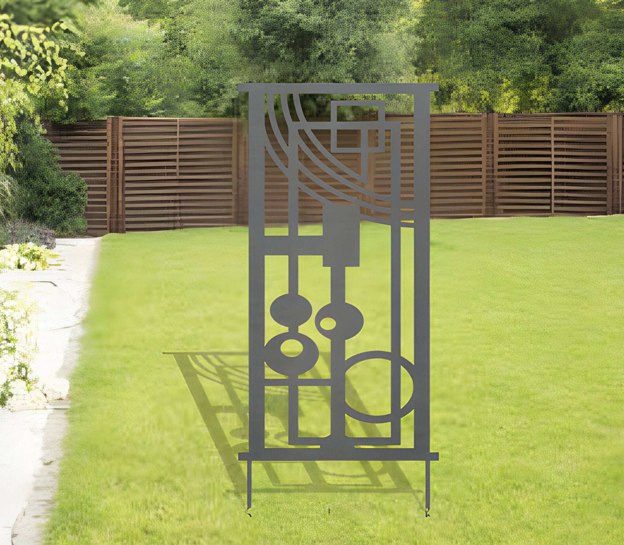 metal privacy screen panels