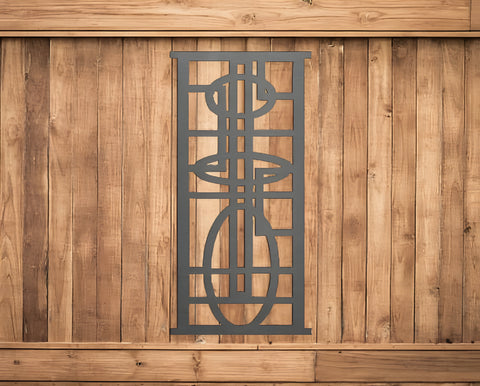 metal panel wall art