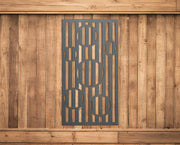 metal privacy panels outdoor