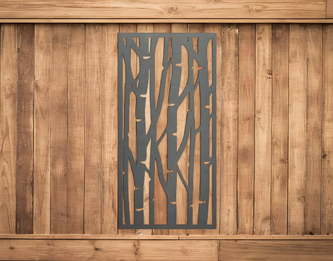 metal privacy screen
