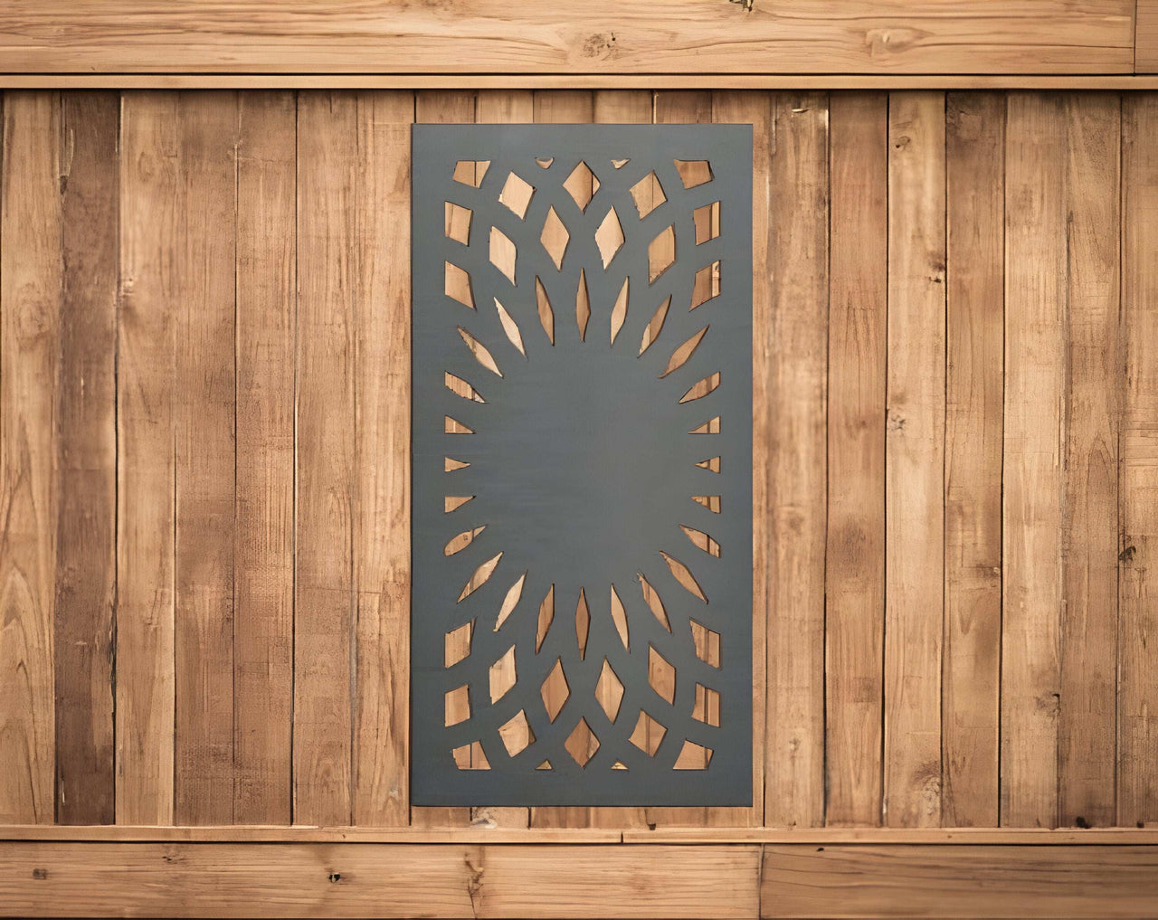outdoor metal privacy screen