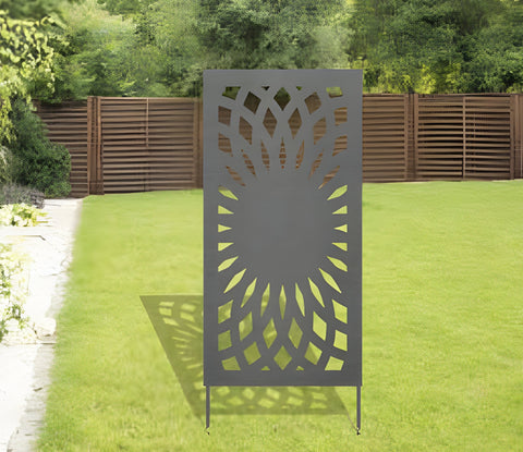 outdoor metal privacy screen