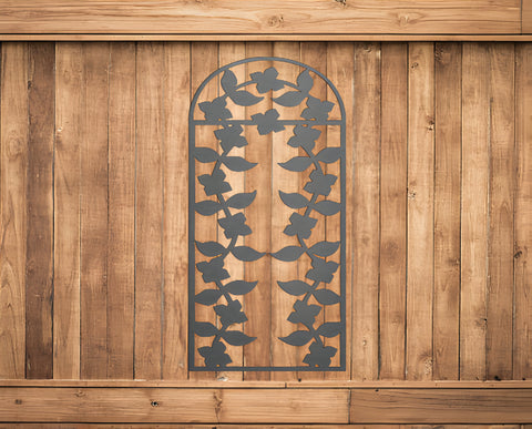 metal garden panels