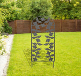 Flowers Metal Trellis