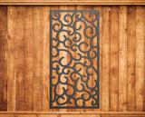 Curls Metal Trellis/Privacy Screen