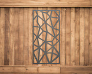 decorative metal garden screen