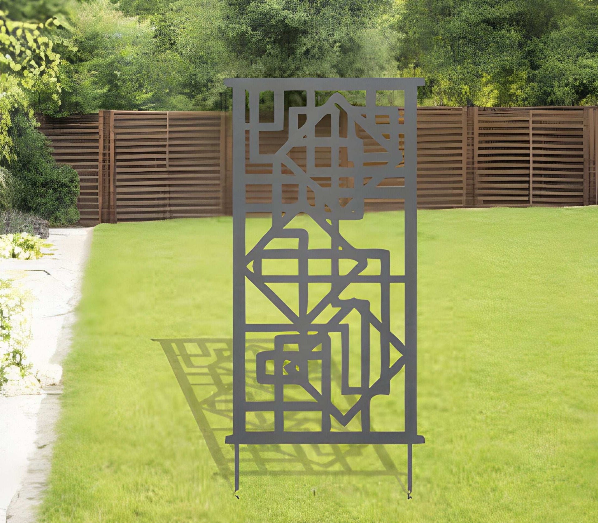 metal privacy screen panel