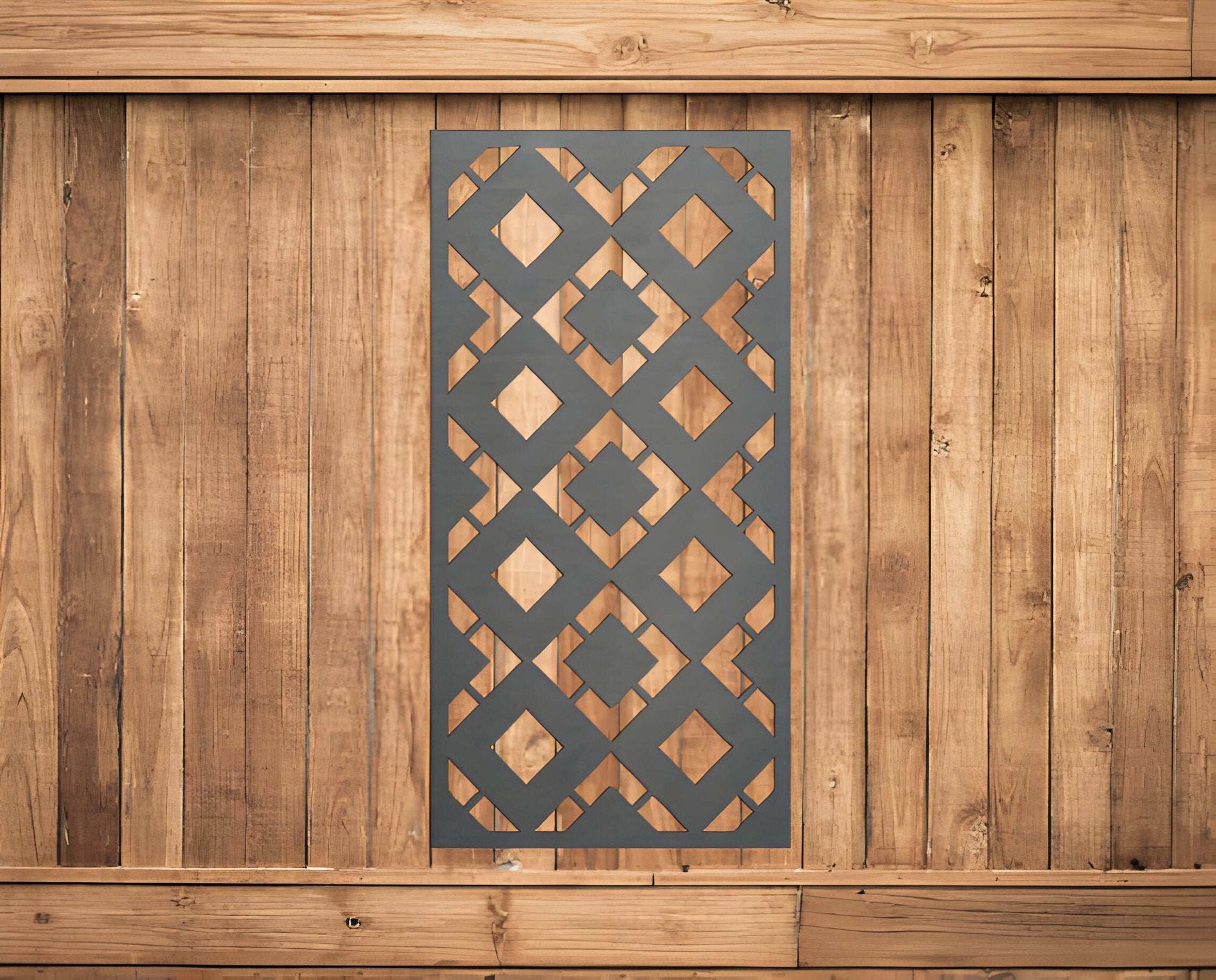 metal panel decor