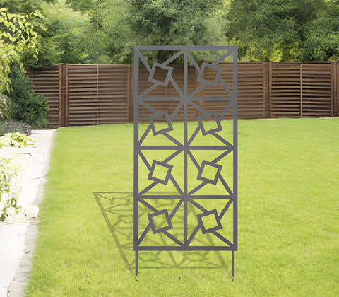garden trellis panels metal