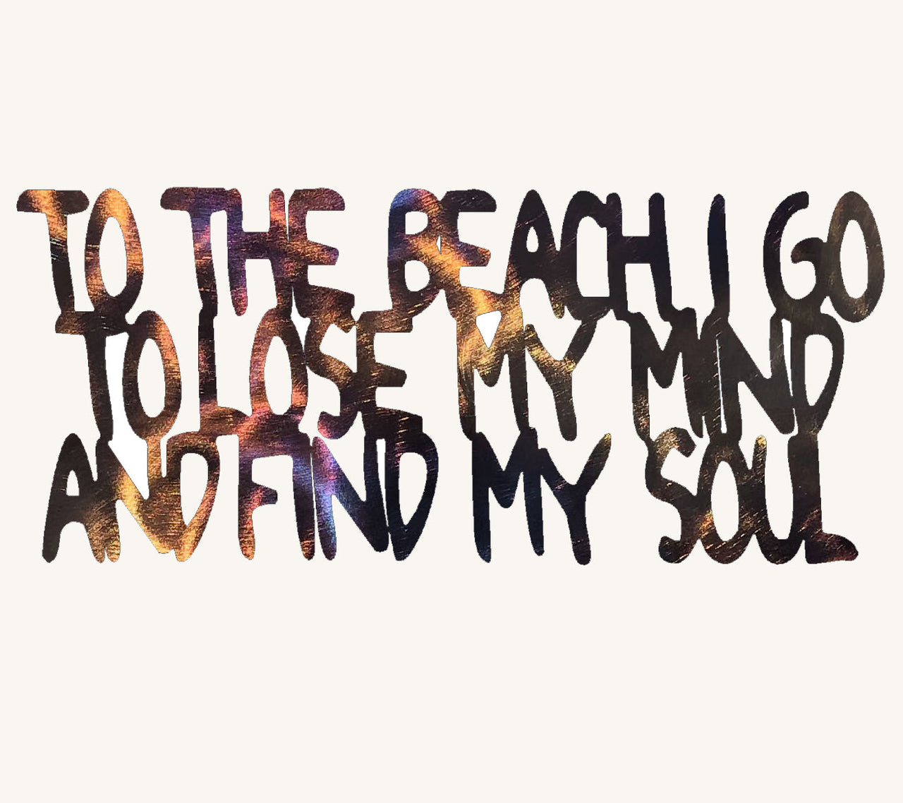 Text on a white background with a beach theme