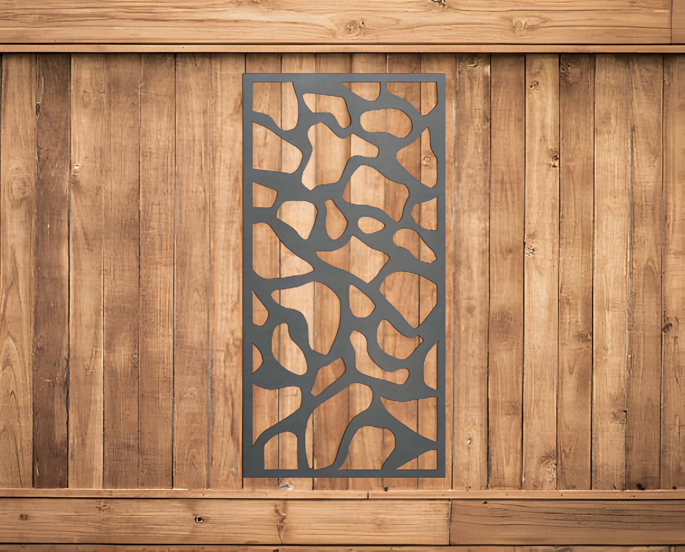 マディソンパーク ウォールパネル ダマスク柄 Damask Wood Panel Madison Park Damask Wood Panel 37.75 in. x 15.75 in. Wood 2