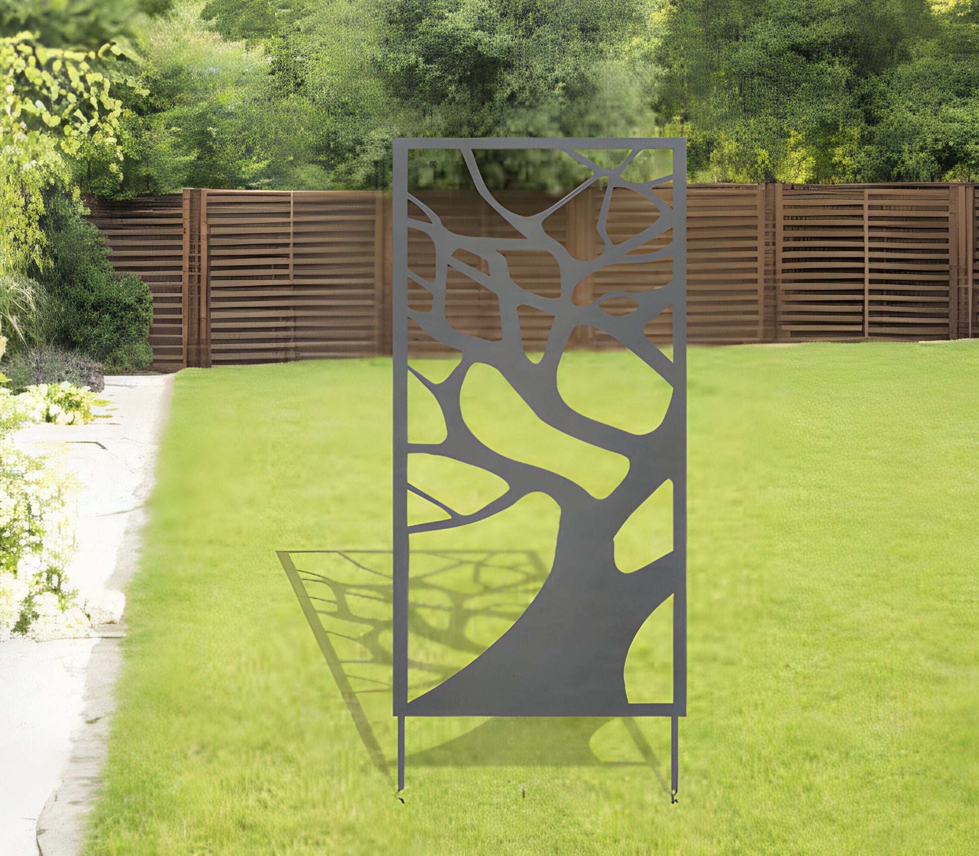 wood trellis screen Garden Trellis Panels