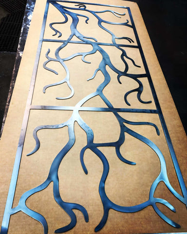 tree metal wall art